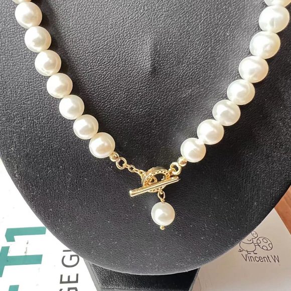 Natural pearl full bead necklace - Picture 4 of 5